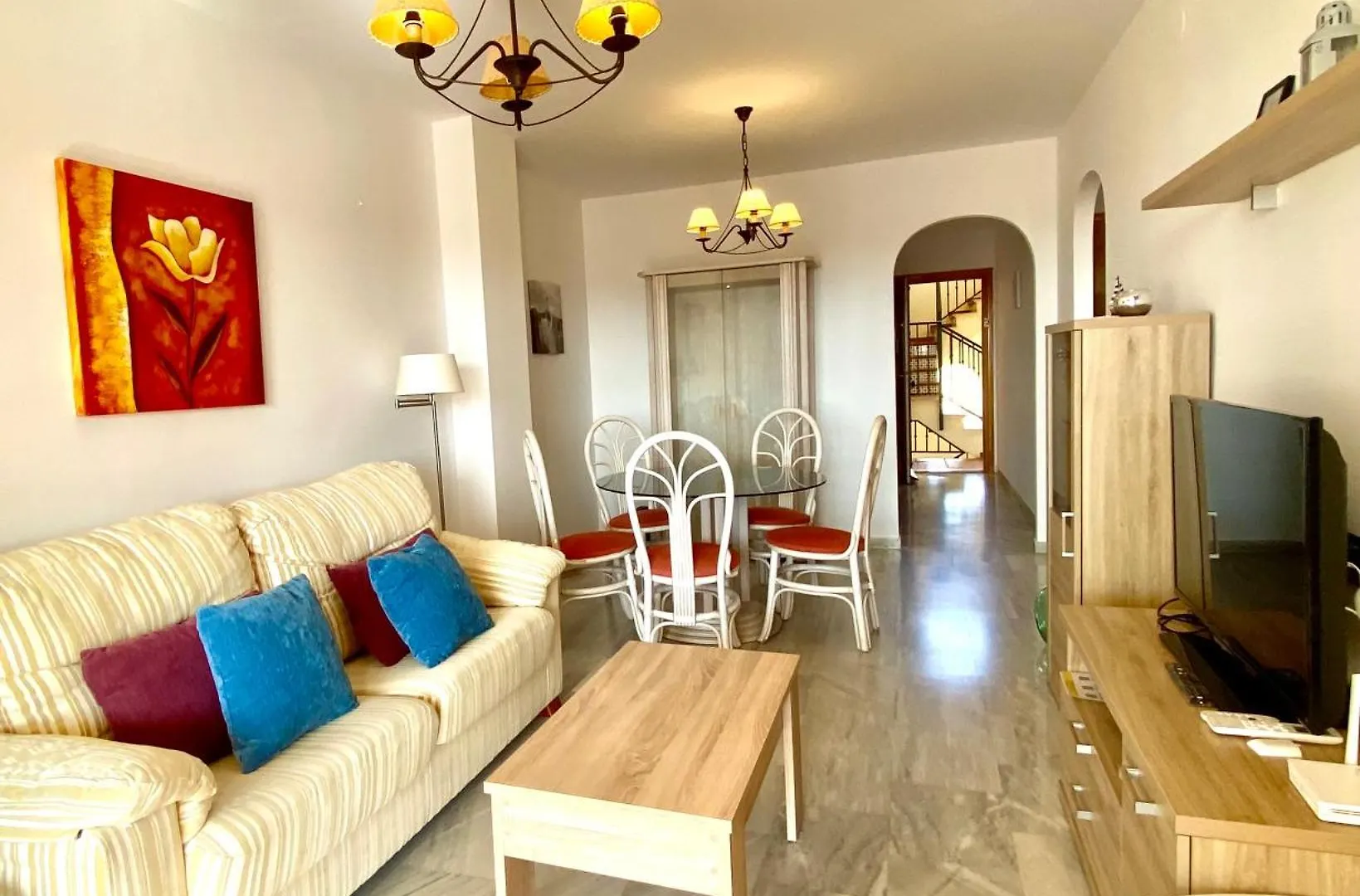 公寓 Faro Mar Apartamento 米哈斯科斯塔 西班牙